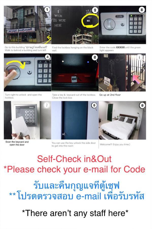 The Room Apartment Surat Thani Exteriör bild